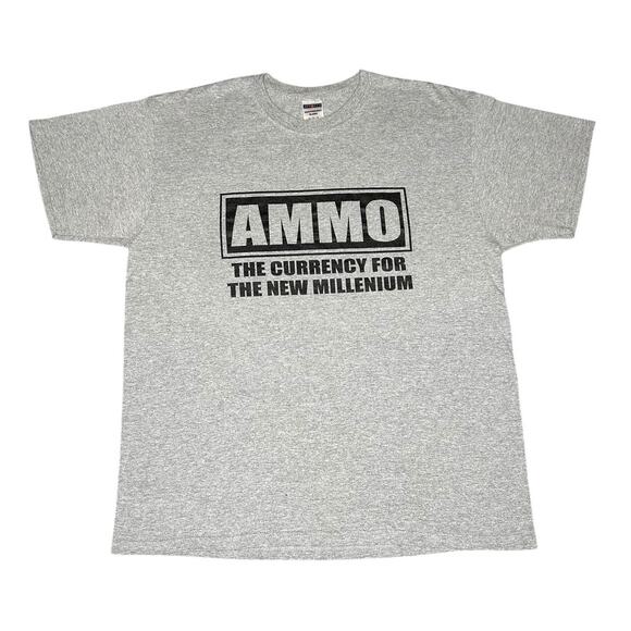 Vintage Y2k Ammo Currency for the New Millennium T-Shirt - Picture 1 of 4